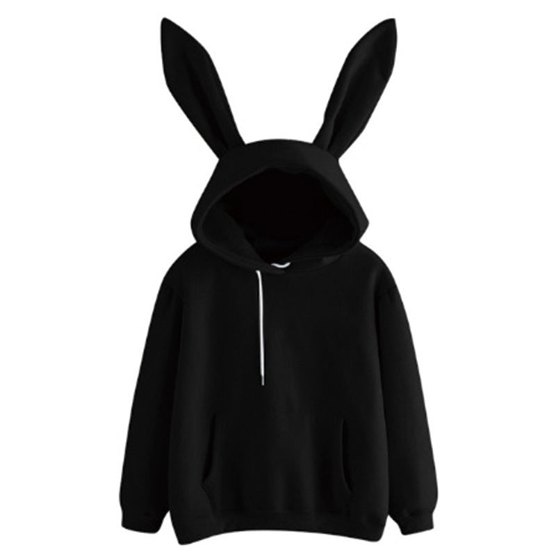 Sweatshirt with bunny ears