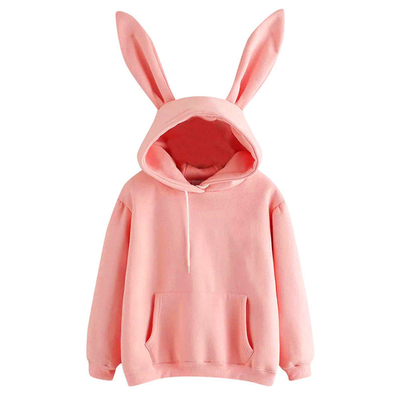 Sweatshirt with bunny ears